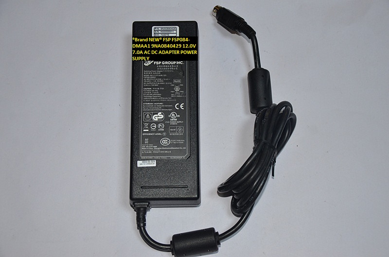 *Brand NEW* FSP084-DMAA1 FSP 12.0V 7.0A 9NA0840429 AC DC ADAPTER POWER SUPPLY